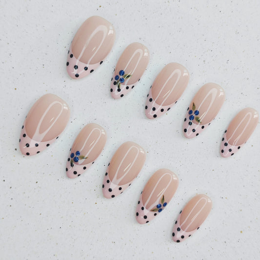 Blueberry Polka Dot