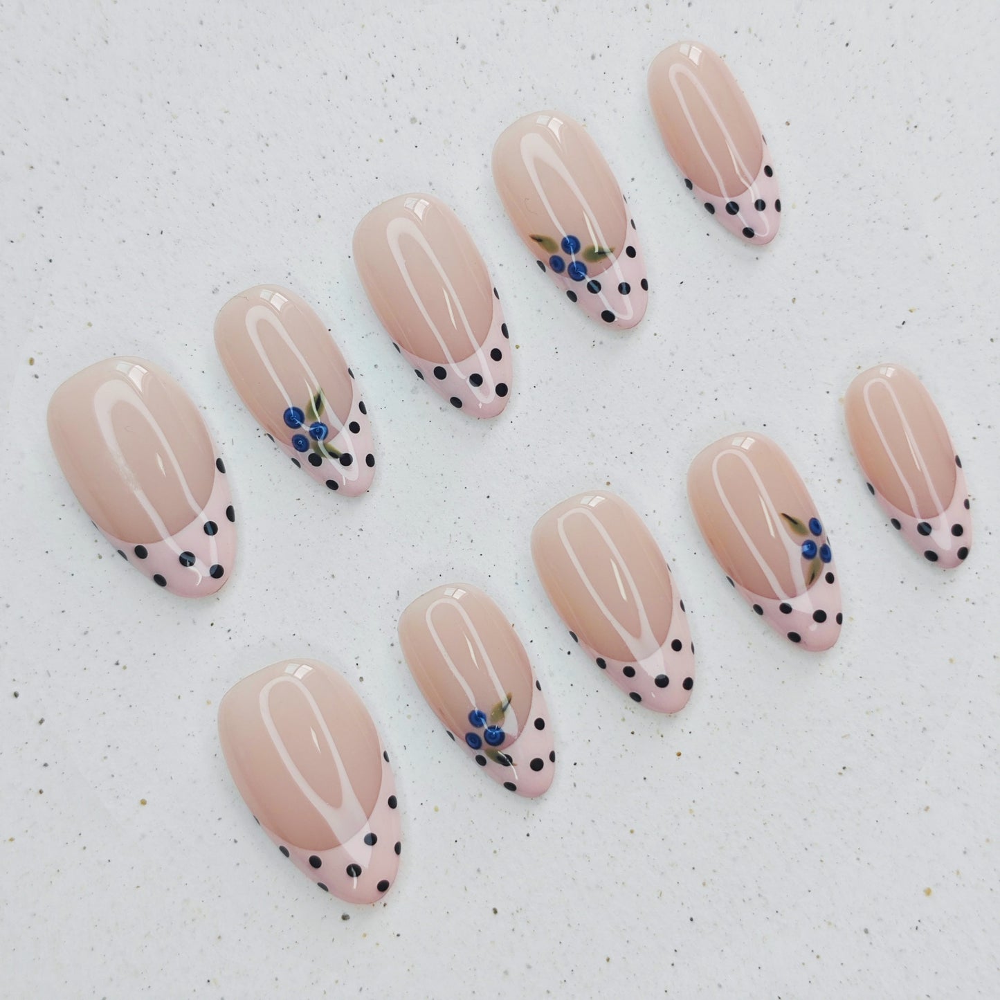 Blueberry Polka Dot