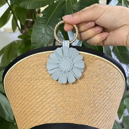 Flower Hat Clip