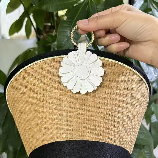 Flower Hat Clip