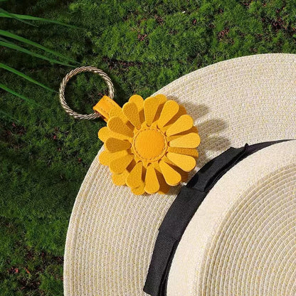 Flower Hat Clip