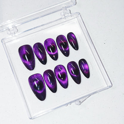 nailva Amethyst Heart