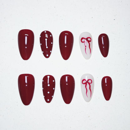 Coastal Rouge Press On Nails