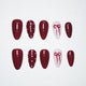 Coastal Rouge Press On Nails