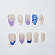 Ocean Cove Press on Nails - blue &  purple color