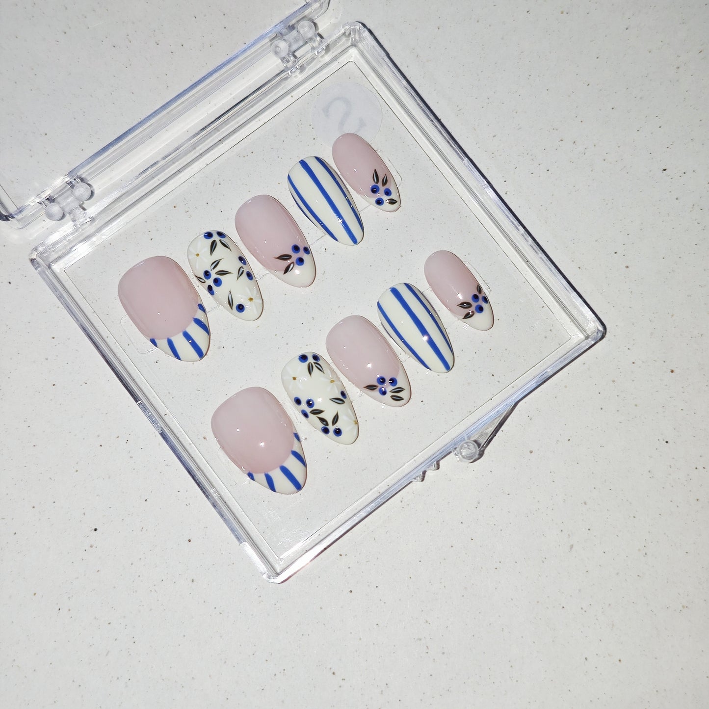 nailva Blueberry Stripe