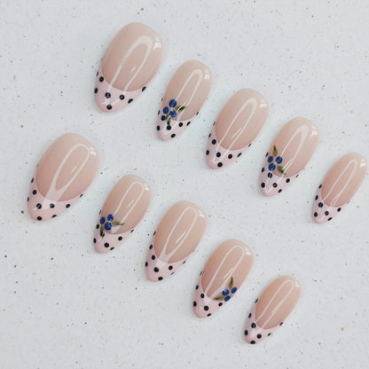 Blueberry Polka Dot
