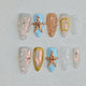 Foam Whimsy Press On Nails