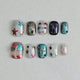 Galactic Glimmer Press On Nails