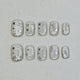 Frosted Starlight Press On Nails