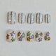 Muted Starfall Press on Nails - gray color