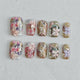 Petal Opulence Press on Nails - rainbow color