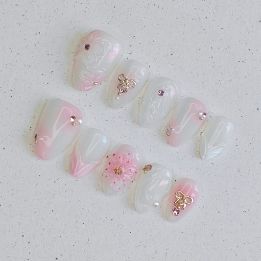 Milk Pink Bow